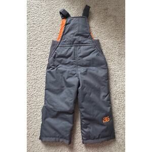 ARCTIX Size 18M Quilted Insulated SNOW BIB OVERALLS Gray + Orange
